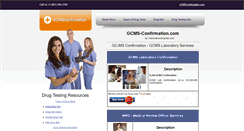 Desktop Screenshot of gcmsconfirmation.com